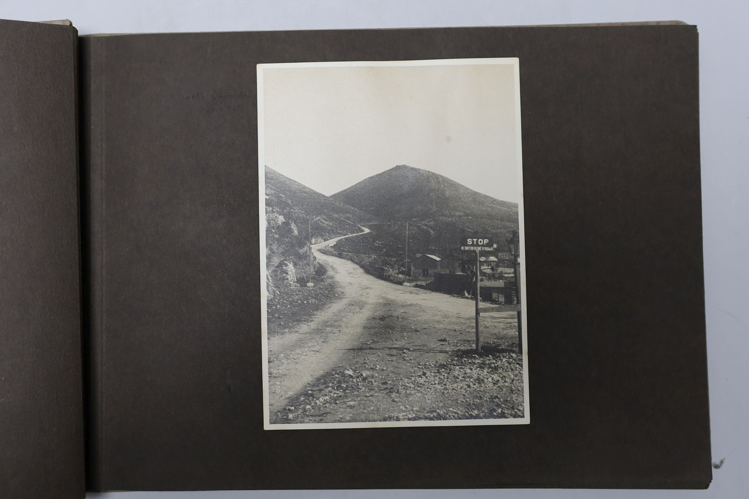 A quantity of various photograph albums relating to the travel’s of the Muir family, to include mostly early 20th century Egypt, Albania, Greece, etc.